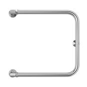 Terminus П-образный 1" Полотенцесушитель водяной для гвс 50x53,2h, цвет без покрытия 4620768881374