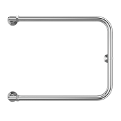 Terminus П-образный 1" Полотенцесушитель водяной для гвс 60x53,2h, цвет без покрытия 4620768881381