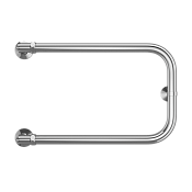 Terminus П-образный 1" Полотенцесушитель водяной для гвс 50x35,2h, цвет без покрытия 4620768881541