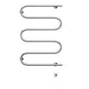 Terminus Ш-образный Полотенцесушитель электрический 60x82,5h, цвет без покрытия 4620768883972