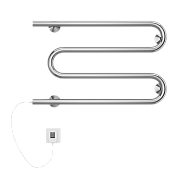 Terminus М-образный Полотенцесушитель электрический 60x35h, цвет без покрытия 4620768883927