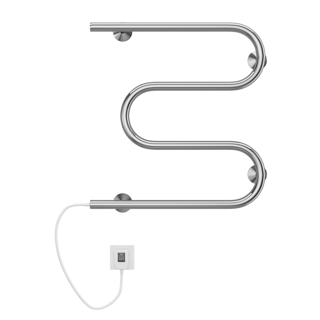 Terminus М-образный Полотенцесушитель электрический 50x52,5h, цвет без покрытия 4620768883910