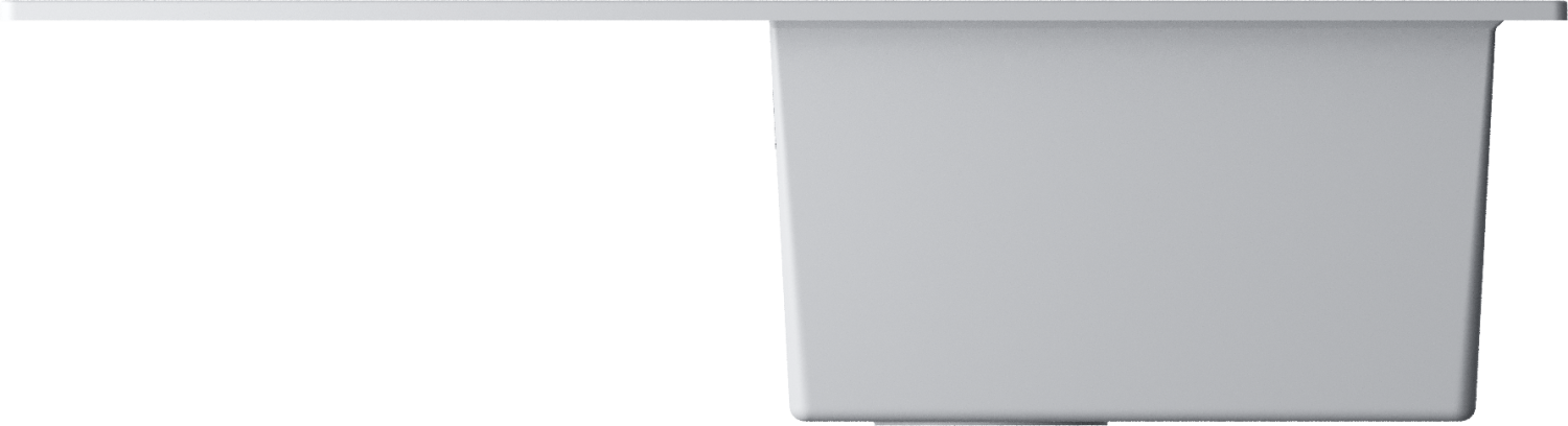 Omoikiri Daisen 78T-WH Кухонная мойка Tetogranit 78x51 см, цвет: белый 4993522