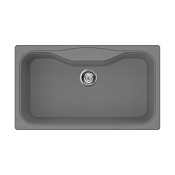 Omoikiri Maru 86-GR Кухонная мойка Tetogranit 86x50 см, цвет: leningrad grey 4993574