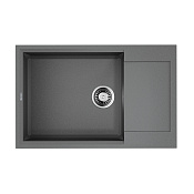 Omoikiri Sakaime 78-LB-GR Кухонная мойка Tetogranit 78x50 см, цвет: leningrad grey 4993555