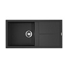 Omoikiri Sumi 100-BL Кухонная мойка Tetogranit 100x50 см, цвет: черный 4993654