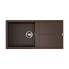 Omoikiri Sumi 100-DC Кухонная мойка Tetogranit 100x50 см, цвет: темный шоколад 4993658