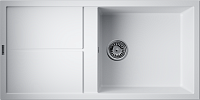 Omoikiri Sumi 100-WH Кухонная мойка Tetogranit 100x50 см, цвет: белый 4993657