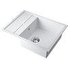 Omoikiri Sumi 65-WH Кухонная мойка Tetogranit 65x50 см, цвет: белый 4993673