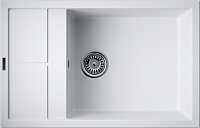 Omoikiri Sumi 78-LB-WH Кухонная мойка Tetogranit 78x50 см, цвет: белый 4993722