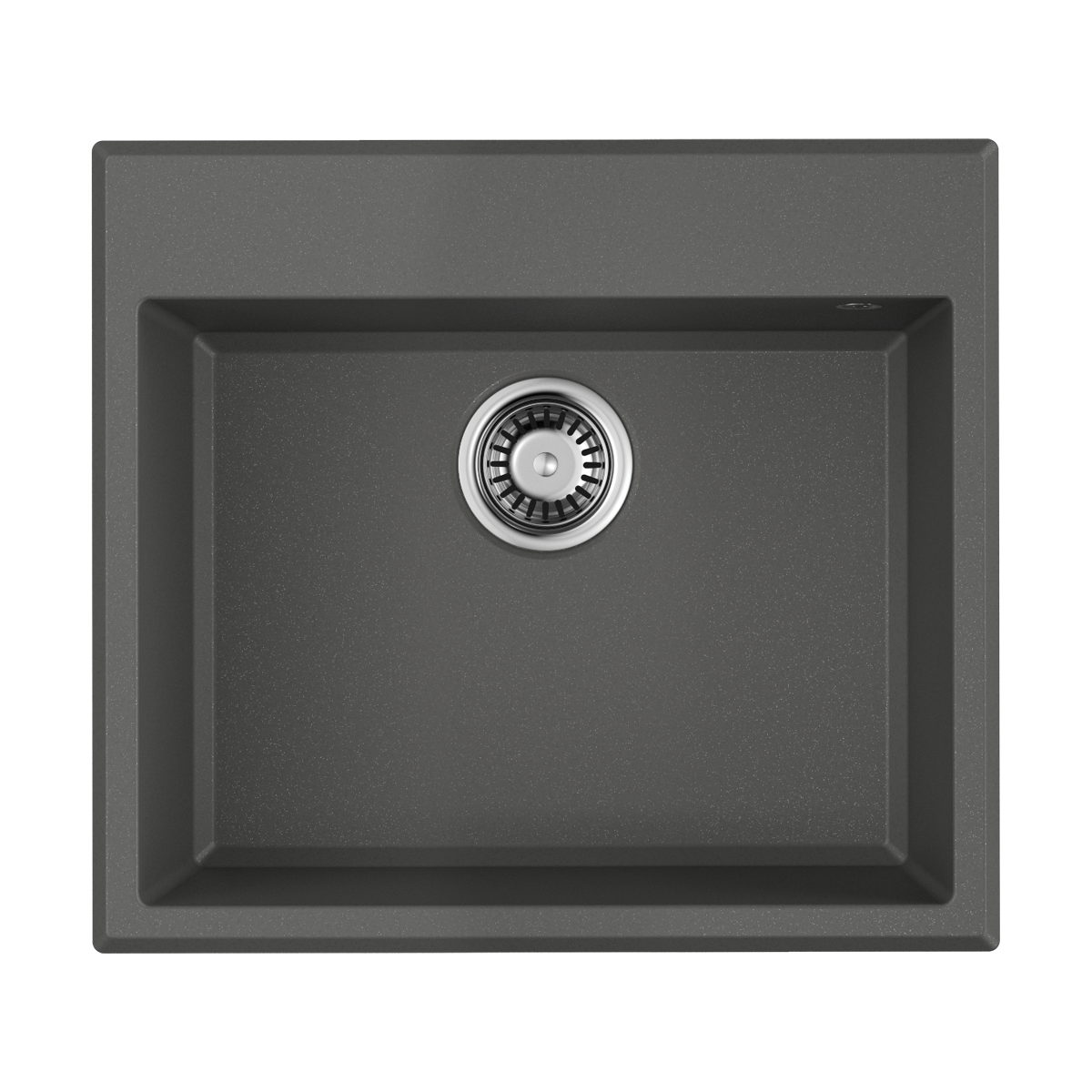 Omoikiri Tedori 57-PL Кухонная мойка Tetogranit 57x51 см, цвет: платина 4993987