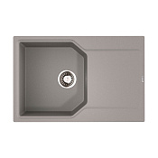 Omoikiri Yonaka 78-GR Кухонная мойка Artgranit 78x51 см, цвет: leningrad grey 4993706