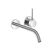 Dornbracht Meta Slim Смеситель для раковины, излив: 25 см, встраиваемый, цвет: хром 36861662-00