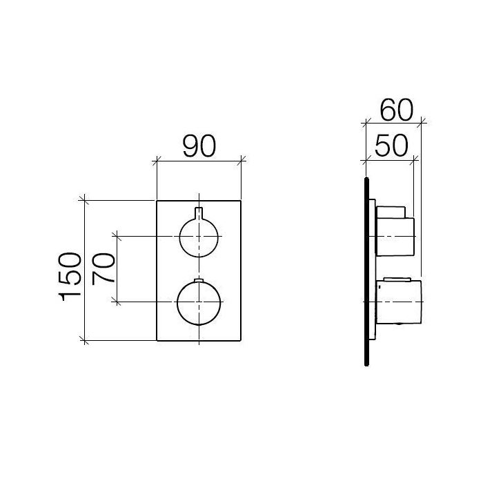 Dornbracht Термостат для скрытого монтажа 36426670-00