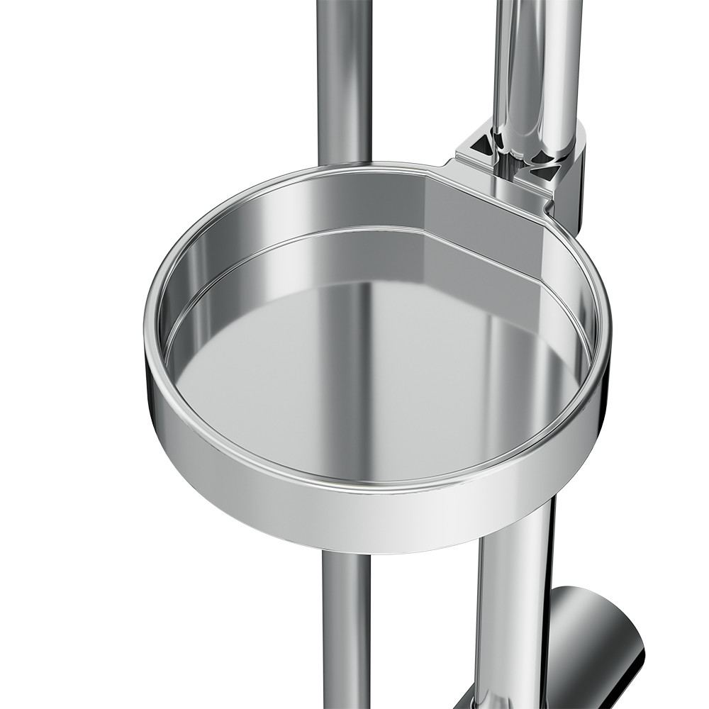 Am.Pm Inspire V2.0 Душевой гарнитур: штанга, шланг, лейка, высота 90 см, цвет: хром глянцевый F0150A000