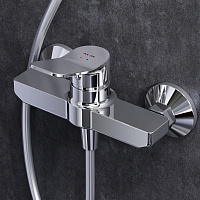 Am.Pm X-Joy Душевая стойка с верхним душем, цвет: хром F40885A24