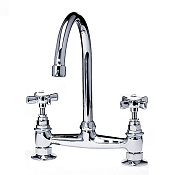 Jorger Kitchen Taps Смеситель для кухни, на 2 отверстия, цвет: хром 629.20.640.000