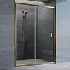 Vegas Glass Душевая дверь в нишу 140x190h см, проф. бронза стекло 6мм прозр. ZP 140 05 01