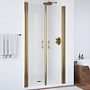 Vegas Glass Душевая дверь в нишу 92.5x189h см, проф. бронза стекло 6мм прозр. E2P 90 05 01