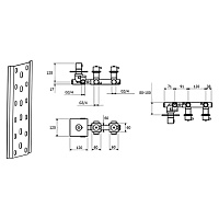 Webert Elio Смеситель для ванны, цвет: хром EL971402015