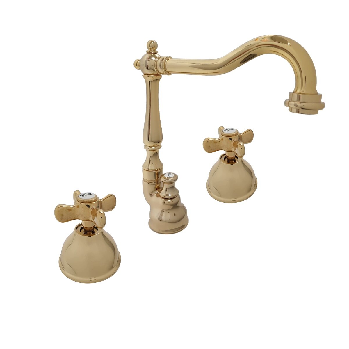 Webert Ottocento Смеситель для раковины, цвет: золото OT750202010