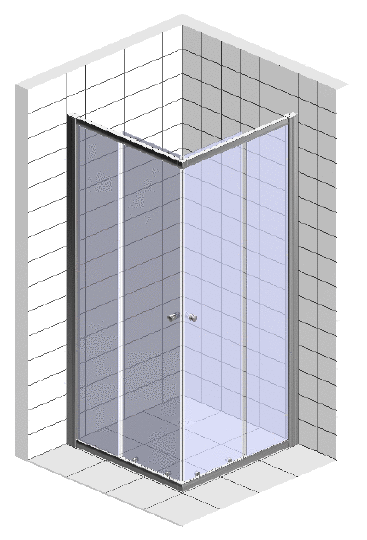 Vegas Glass Душевой уголок 120x190h см, проф. бронза стекло 6мм бронза ZA-F 120*100 05 05