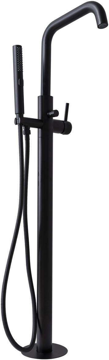 Allen Brau Priority Смеситель для ванны с душем, цвет: черный матовый 5.31008-31