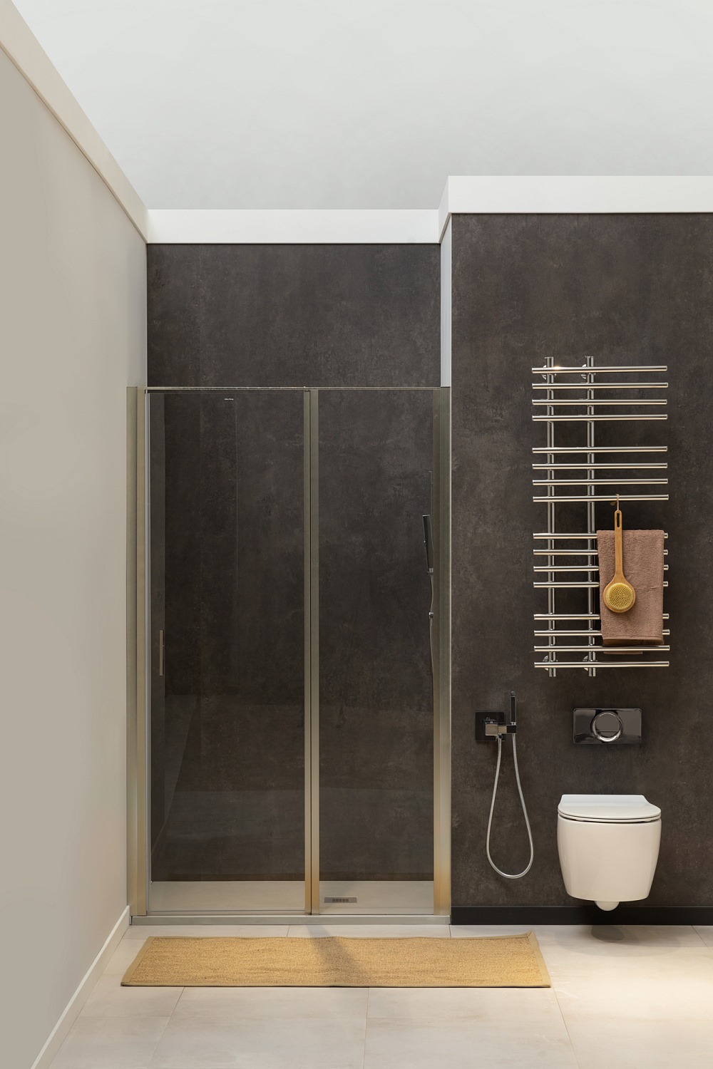 Allen Brau Priority Душевая дверь 120 см, цвет: серебро браш 3.31008.BA