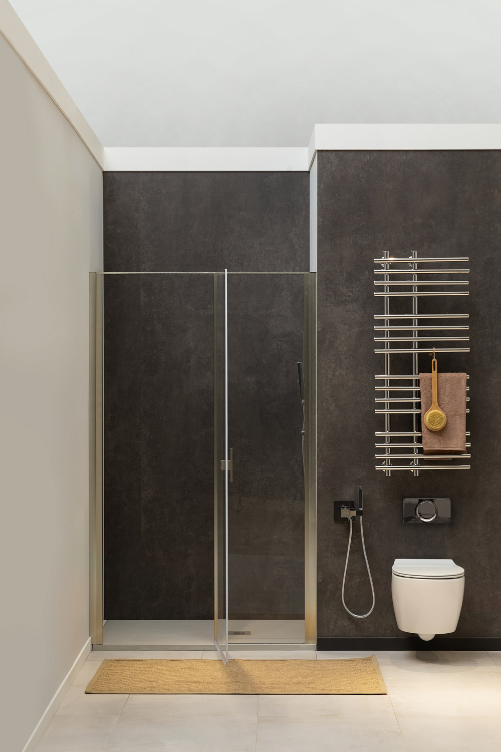 Allen Brau Priority Душевая дверь 120 см, цвет: серебро браш 3.31008.BA