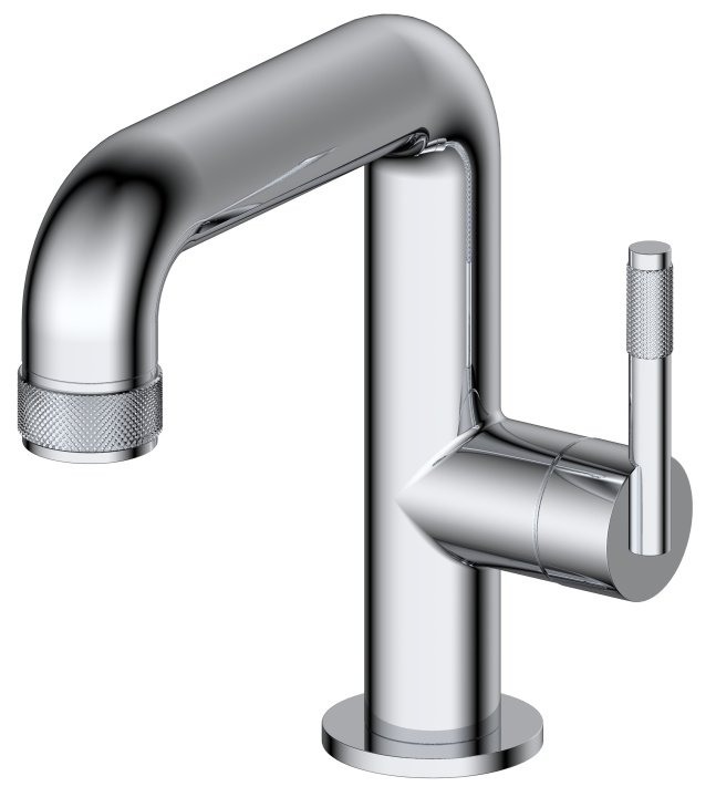 Allen Brau Reality Смеситель для раковины, без донного клапана, излив 14,1 см, цвет: хром 5.32001-00