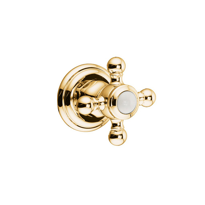 Kludi Adlon Переключатель потоков на 2 положения, внешняя часть, цвет: золото 518454520