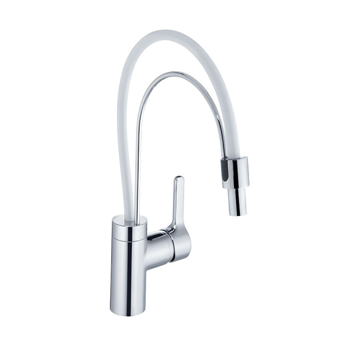 Kludi Bingo Star Смеситель для кухни с гибким изливом, высота излива 21 см, цвет: хром 428590578