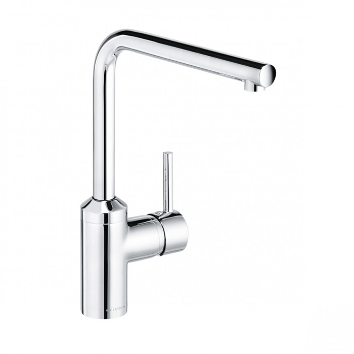 Kludi L-Ine Смеситель для кухни рычажный, высота излива 28 см, цвет: хром 428170577