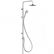 Kludi Logo Dual Shower System Душевая стойка, с верхним душем 20 см, цвет: хром 6809105-00