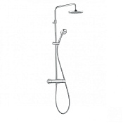 Kludi Logo Dual Shower System Душевая стойка с верхним душем 20 см, цвет: хром 6809205-00