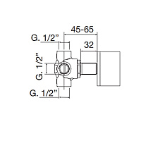 Maier Bespoke Переключатель потоков, на 5 выхода, цвет: хром/mother of pearl grey 82 350 CR R PG