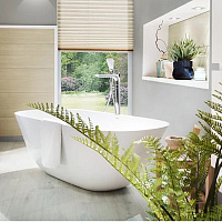 Villeroy & Boch Theano Ванна 155х75х50,6 см, отдельностоящая, цвет: альп. белый UBQ155ANH7F200V01