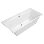 Villeroy & Boch Squaro Edge 12 Ванна встраиваемая 160х75х45 см, цвет: белый UBQ160SQE2DV01