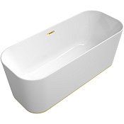 Villeroy & Boch Finion Ванна 170х70х62 см, отдельност., цвет: альп. белый/золото UBQ177FIN7N3BCV101