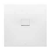 Villeroy & Boch Squaro Infinity Душевой поддон 90х90х4 см, Quaryl®, цвет: Stone White UDQ9090SQI1VRW