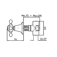 Zucchetti Внутренняя часть для запорного вентиля R99779