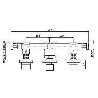 Zucchetti Внутренняя часть встраиваемого смесителя для ванны и душа R99508