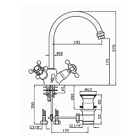 Zucchetti Agora Cмеситель для раковины, с аэратором, цвет: хром ZAG262