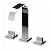 Zucchetti Aguablu Смеситель для раковины, на 3 отв., цвет: хром ZA5416