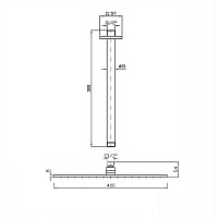 Zucchetti Aguablu Верхний душ 40х40 см, цвет: хром Z94270