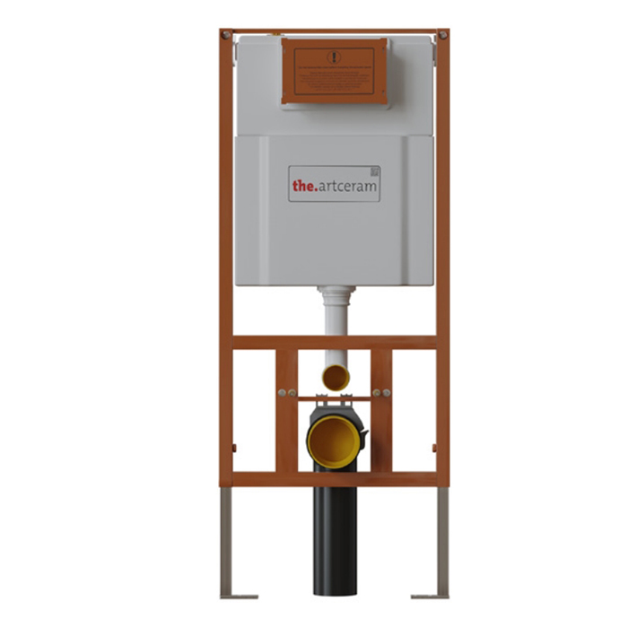 ArtCeram Инсталляция для подвесного унитаза 50x18 см, с креплениями и звукоизоляцией 700.101