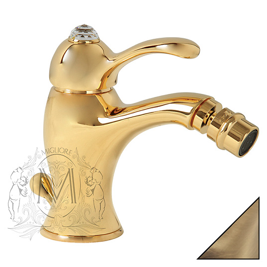 Migliore Lem Смеситель для биде монокомандный, цвет: бронза 25865