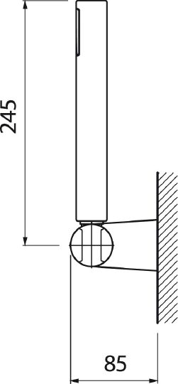 Webert Comfort Душевой гарнитур 20х25хh110 см, цвет: хром AC0116015