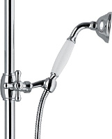 Webert Karenina Душевая стойка с верхним душем 50,5х22х154h см, цвет: хром KA721208015