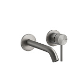 Gessi 316 Intreccio Встраиваемый смеситель для раковины, цвет steel brushed 54183#239